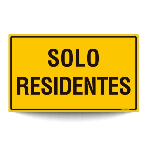 Solo Residentes