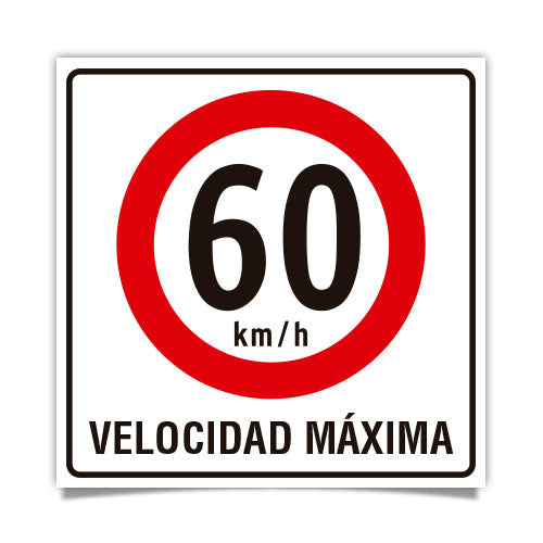 Velocidad Máxima 60km/h