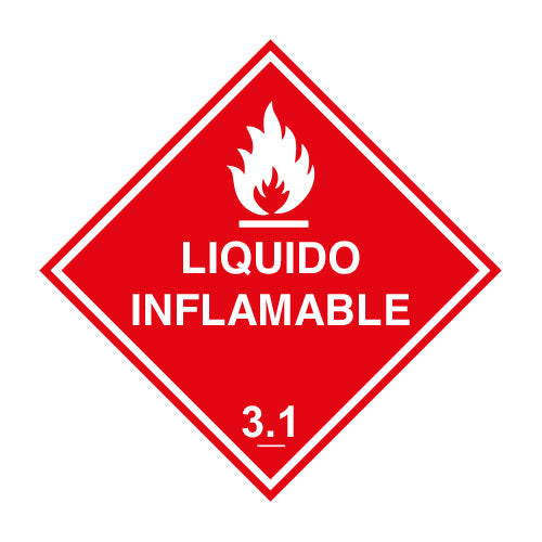 Rombo Liquido Inflamable 3.1