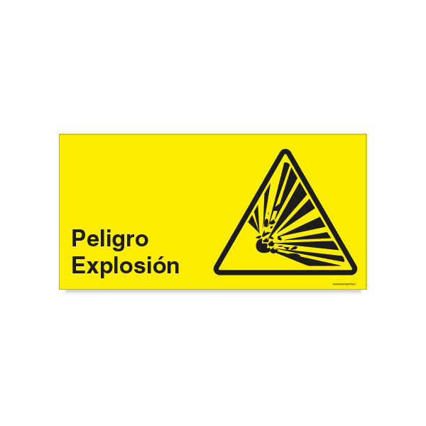 Peligro Explosion