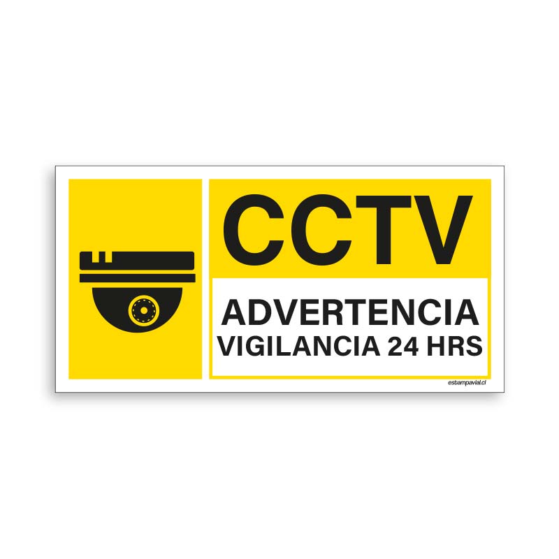 CCTV Advertencia Vigilancia