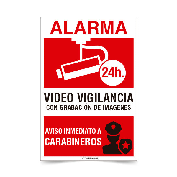 Alarma Video Vigilancia Aviso Carabineros