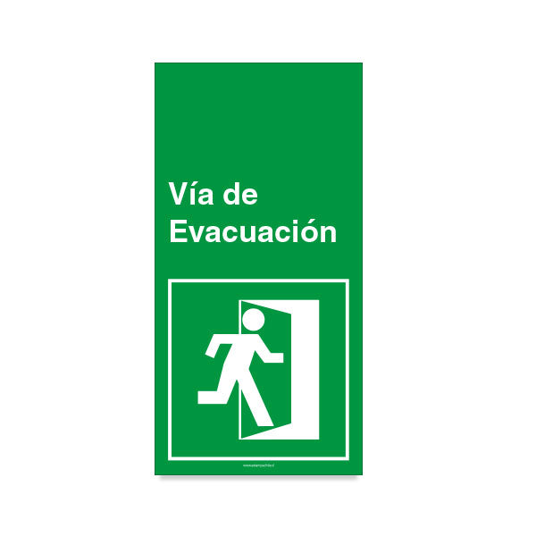 Vía de Evacuación Derecha