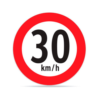 Velocidad Máxima 30 km/h