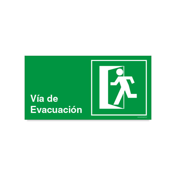 Vía de Evacuación Izquierda