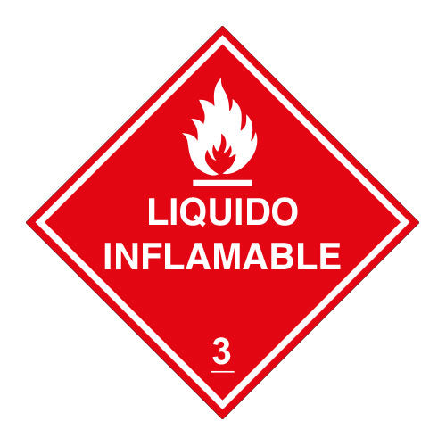 Rombo Liquido Inflamable 3
