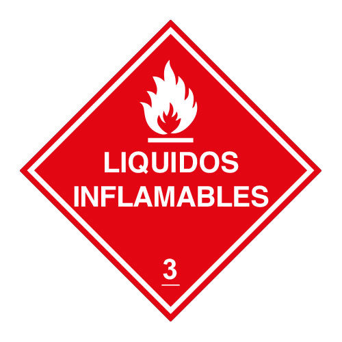 Rombo Líquidos Inflamables 3